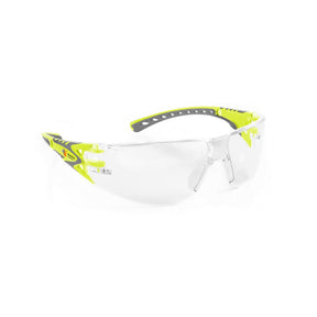 Riley® Stream Evo™ Black Dog Clear Safety Glasses