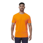 KingGee Hi Vis Short Sleeve T-Shirt K54034 in orange for workwear