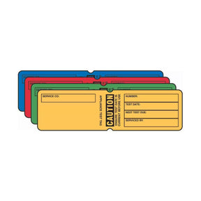 Brady Yellow Appliance Test Tag AT101AP