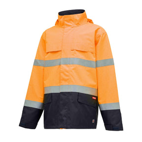 KingGee FR Wet Weather Jacket in orange