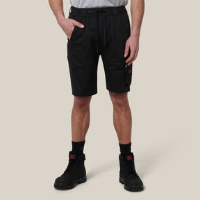 Hard Yakka Toughmaxx mid shorts front view