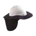 ProChoice hard hat brim attachment, front view