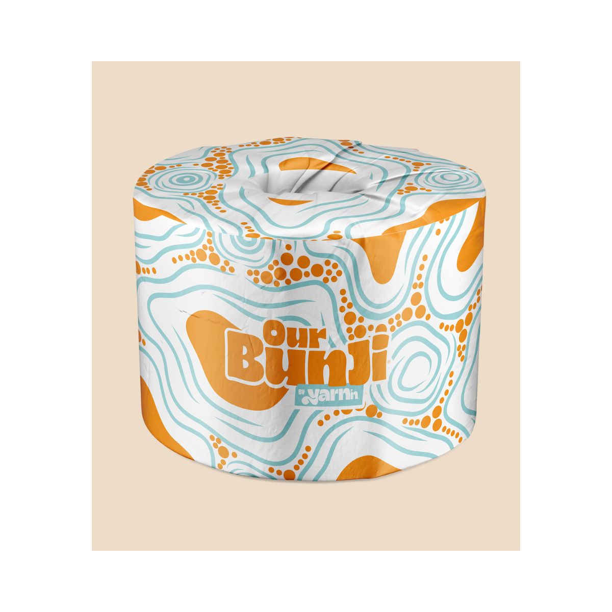 yarn'n Bunji Toilet Paper 2ply 400sheet Recylced Rolls  OBTP48AK07 (Carton of 48)