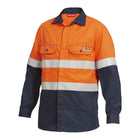 KingGee Hi Vis Orange Work Shirt