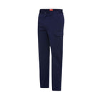 Navy cargo work pants for men