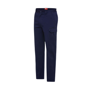 Navy cargo work pants for men