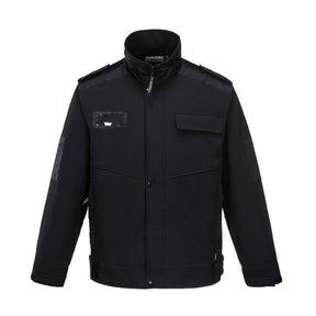 Portwest Warden softshell jacket, front view