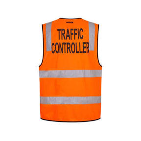 Portwest Traffic Controller zip vest front view