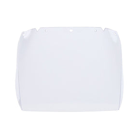 MSA V-Gard visor anti-fog scratch-resistant shield front