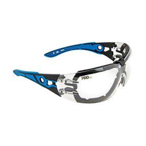 ProChoice Proteus 5 Safety Glasses with blue accents
