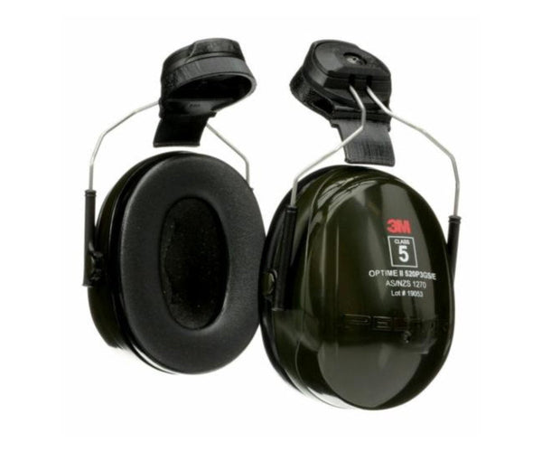 3M™ PELTOR™ Optime™ II Helmet Attach Earmuff, 29dB (Class 5) H520P3GS ...