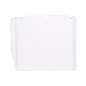 Replacement face shield for safety helmets