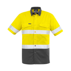 Syzmik HI Vis Short Sleeve Shirt Front
