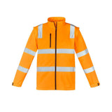 Syzmik Unisex Hi Vis VIC Rail 2 In 1 Softshell Jacket ZJ780