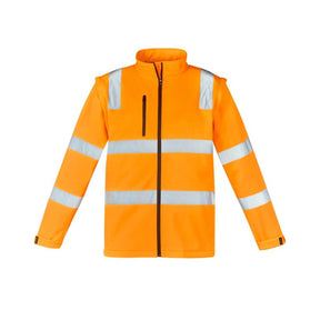 Syzmik hi-vis VIC Rail 2-in-1 jacket front view
