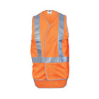 DNC Day/Night Cross Back Safety Vest Orange