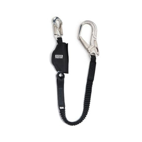 MSA energy absorbing lanyard with carabiners for fall protection