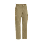 Beige cargo work pants for men