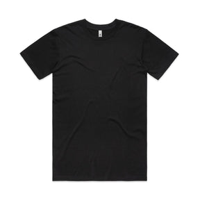 ascolour Men's Basic Tee - Black Front