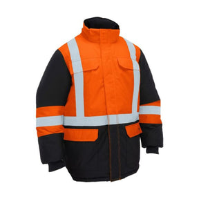 Hi Vis Freezer Hooded Jacket