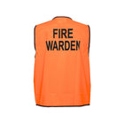 Portwest Fire Warden Hi-Vis Day Vest MV118, front view