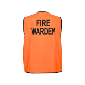 Portwest Fire Warden Hi-Vis Day Vest MV118, front view