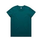 Teal T-shirt casual women's apparel