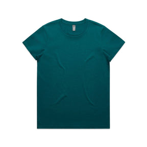 Teal T-shirt casual women's apparel