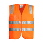 Syzmik Hi Vis Zip Vest Front