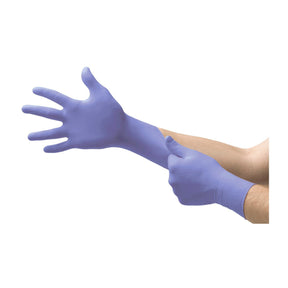 Wearing Ansell Microflex® 93-843 gloves