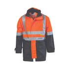 HiVis Two Tone Rain Jacket Orange