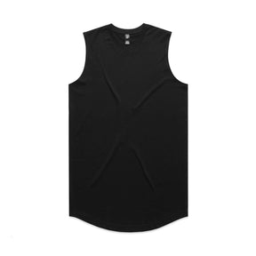 ascolour Men's Staple Curve Tank 5091 black front