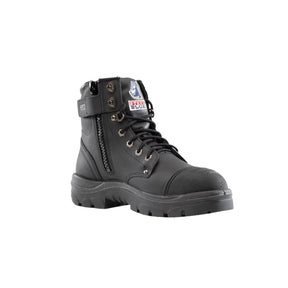 Steel Blue Argyle® Zip Scuff Cap Safety Boot in black