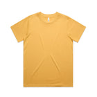 Yellow women's classic tee for casual wear