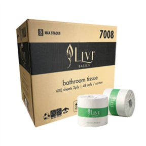 Livi Everyday Toilet Paper carton with rolls