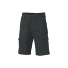 DNC Cotton Drill Cargo Shorts Black