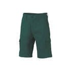 DNC Cotton Drill Cargo Shorts Green