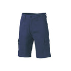 DNC Cotton Drill Cargo Shorts Navy