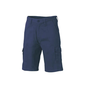 DNC Cotton Drill Cargo Shorts Navy