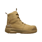 uvex 3 X-Flow tan wheat leather work boot, side profile