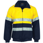DNC HiVis Two Tone Drill Shirt Yellow