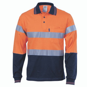 DNC Hivis Cool-Breeze Polo Orange