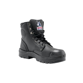 Steel Blue Argyle® Nitrile Bump Cap Boot Black