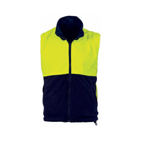 Hi vis two tone reversible vest 3826