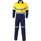 HiVis Cool-Breeze Yellow Cotton Coverall