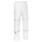 Bisley Taped Shell Rain Pant BP6969T white front view