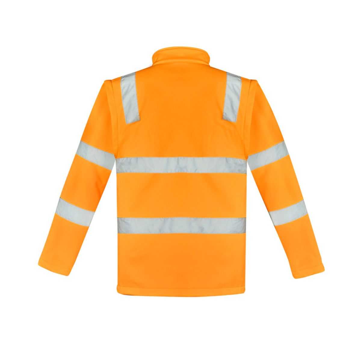 Syzmik Unisex Hi Vis VIC Rail 2 In 1 Softshell Jacket ZJ780
