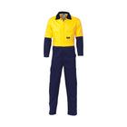 DNC HiVis Cool-Breeze Yellow Coverall
