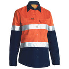 Hi Vis Cool Drill Shirt Orange