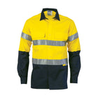 DNC Hi Vis Cool-Breeze Cotton Shirt Yellow